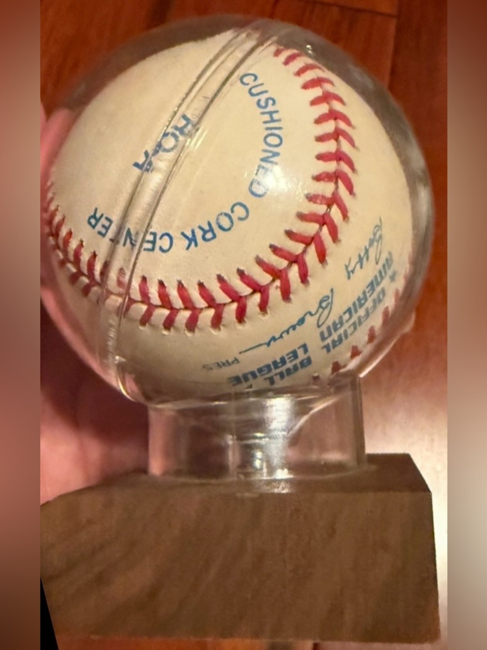 Cal Ripken Jr Autographed single-signed Baseball - Vintage, w/COA 1994/1995 - Picture 4 of 11